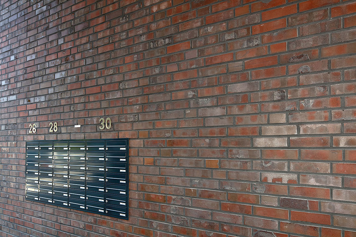 Жилой комплекс, Дортмунд, Германия, клинкерный кирпич Roben SHEFFIELD и NEWCASTLE Жилой комплекс, Дортмунд, Германия, клинкерный кирпич Roben SHEFFIELD и NEWCASTLE