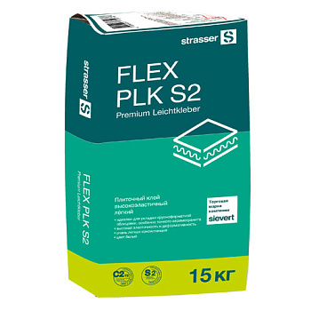 FLEX PLK S2 Легкий высокоэластичный плиточный клей Strasser (С2 ТЕ S2), белый, 15кг в Санкт-Петербурге титл FLEX PLK S2 Легкий высокоэластичный плиточный клей Strasser (С2 ТЕ S2), белый, 15кг купить по низкой цене в Спб альт